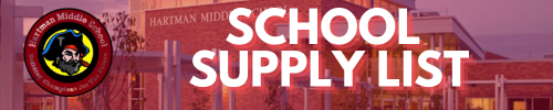  2024-2025 School Supply List